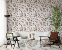 Blush Winter Bloom Wallpaper⁠