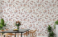 Blush Winter Bloom Wallpaper⁠