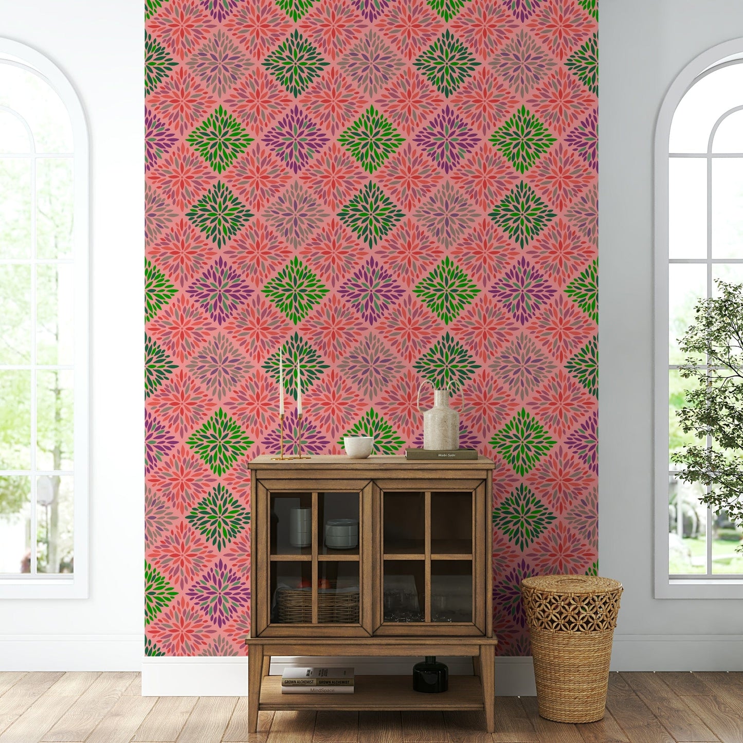 The design has a beautiful, elegant look.

