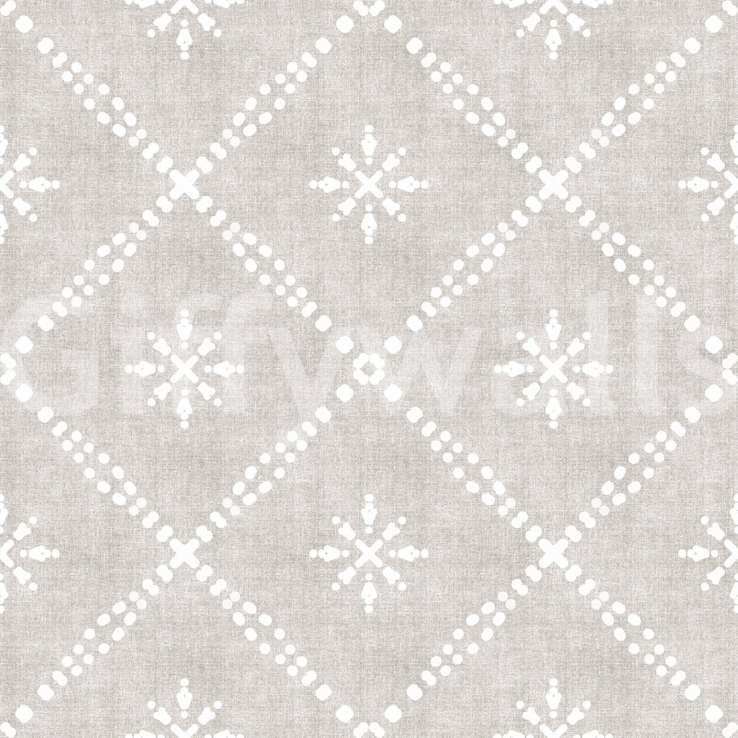 Boho Dotted Lattice Grunge Neutral Wallpaper⁠