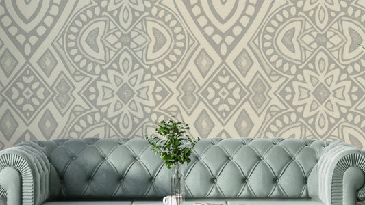 The style is boho and feels very connected to a sense of art.

