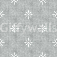 Boho Minimal Ornament Grunge Grey Clouds Wallpaper⁠