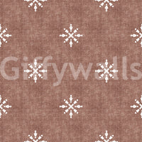 Boho Minimal Ornament Grunge Terracotta Red Wallpaper⁠