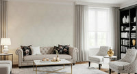Soft beige boho wallpaper with repeating pattern design