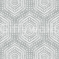 Boho Painted Grunge Grey Clouds Wallpaper⁠