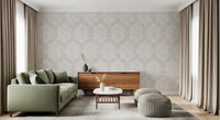 Boho Painted Grunge Neutral Wallpaper⁠