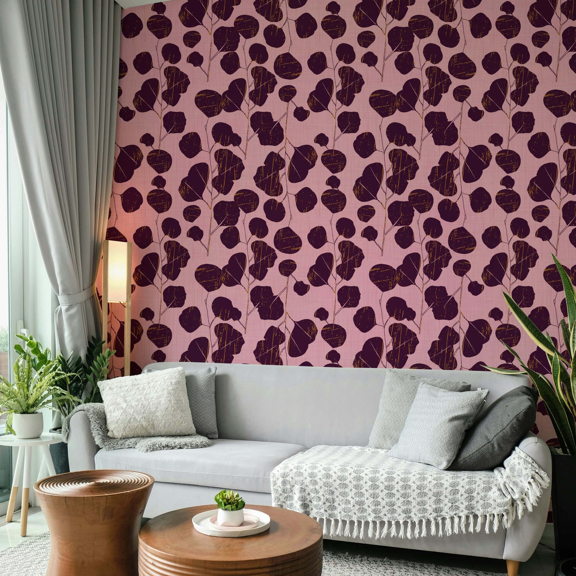 Boho Jewel Tone nature wallpaper