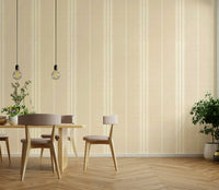 Earthy Boho Stripes Sand wallpaper for minimalist interiors

