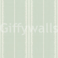 Soft, calming Boho Stripes Sea Green wallpaper for modern homes

