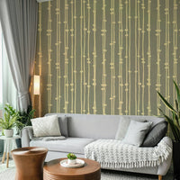 Boho Jewel Tone striped wall covering