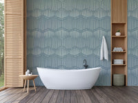 Boho Waves On Arona Canvas Wallpaper⁠