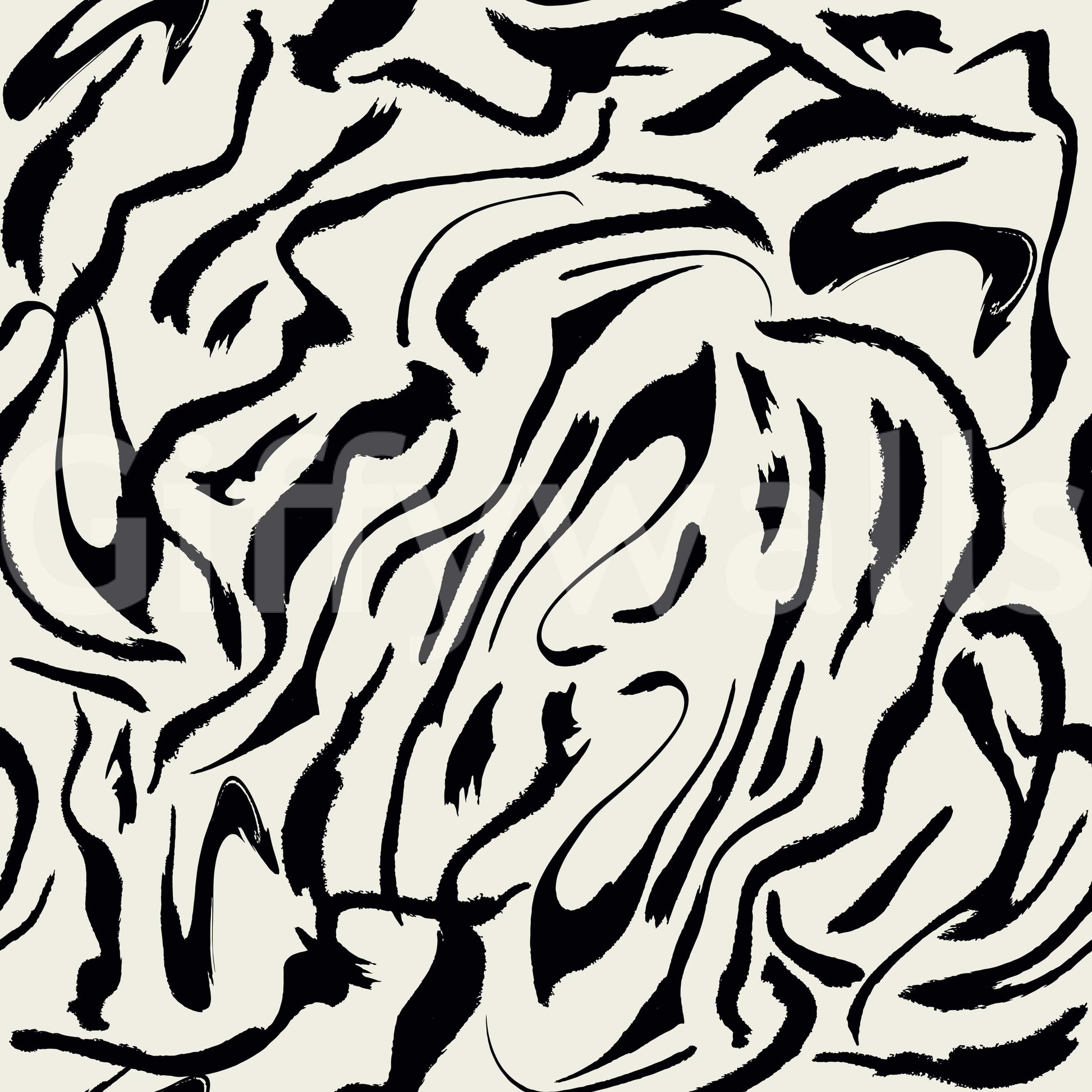 Painted Lines graceful wallpaper

