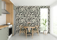 Painted Lines classic wallpaper for walls

