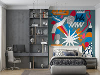 A classic abstract explosion wallpaper for walls.

