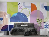 Abstract Bold Geometric Wall Art Pattern

