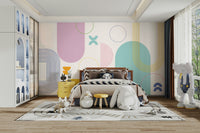 Clean Lines Bold Geometric Wall Mural

