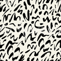 A seamless pattern of doodles on a wall

