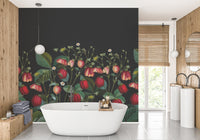 Harmonious palette of natural greens.

