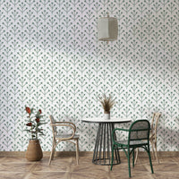 Delicate plant pattern wallpaper for walls

