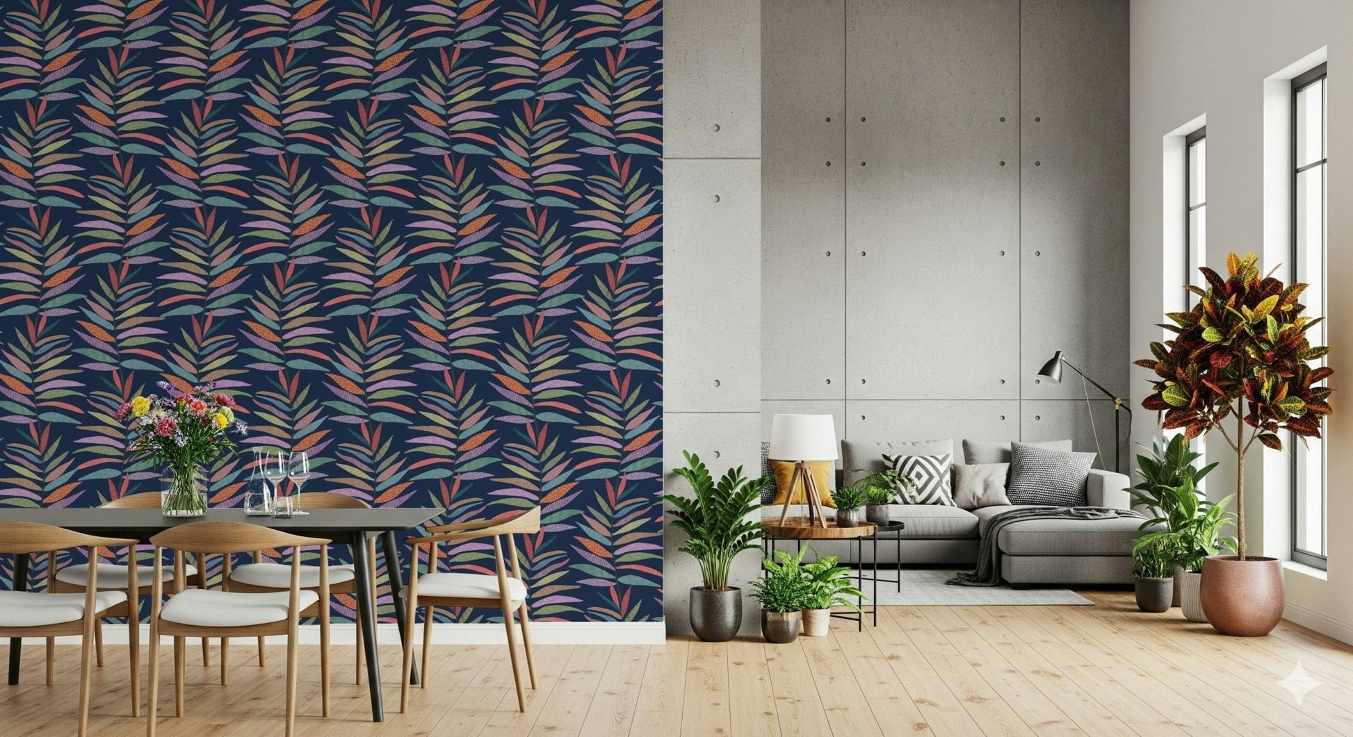 Botanical Groove Wallpaper⁠