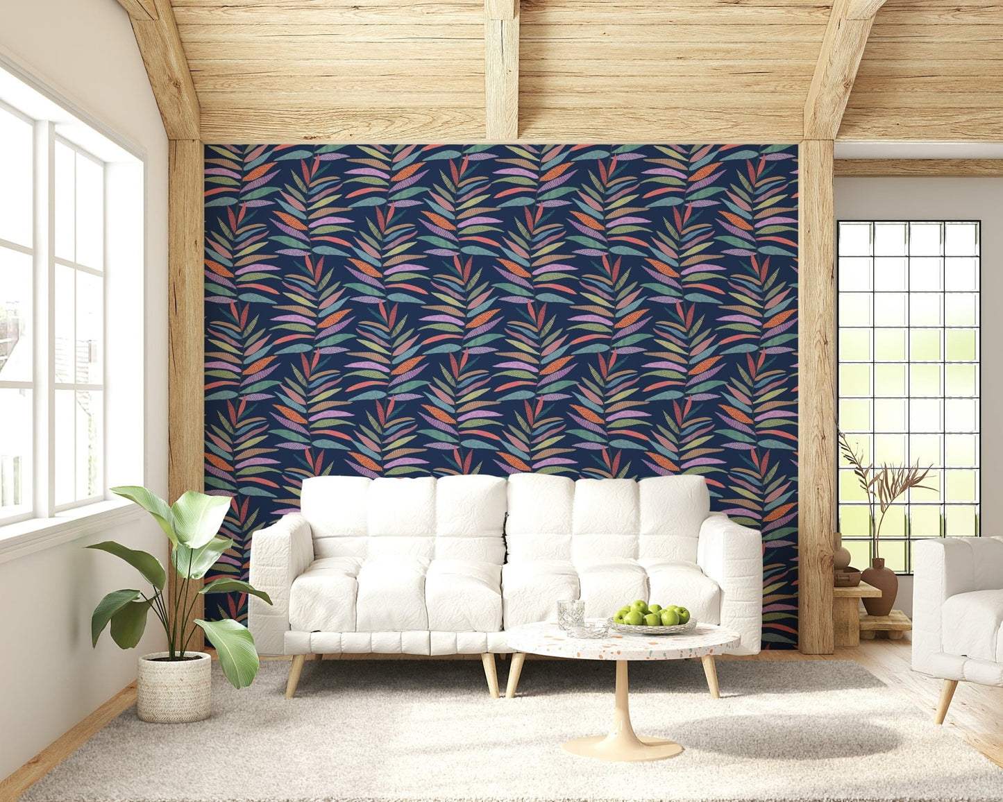 Botanical Groove Wallpaper⁠