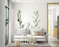 Nature-inspired Botanical III mural wallpaper with plants.


