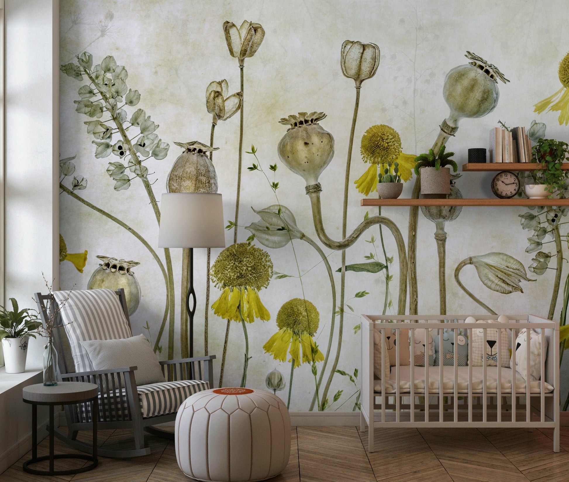 A classic still life wallpaper for walls.

