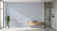 Industrial loft style brick wall mural with subtle color variations