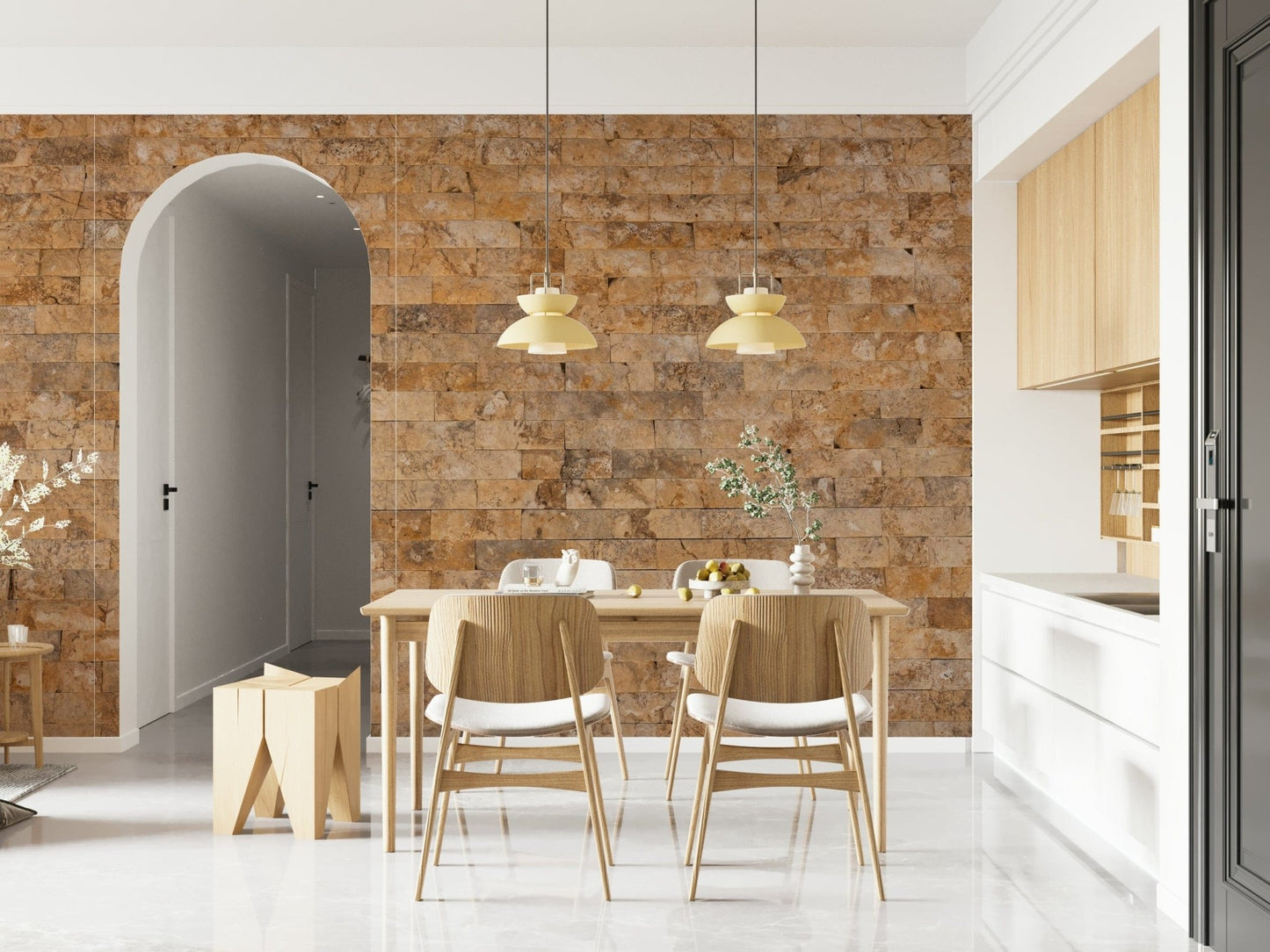 Brickwork Beauty Wall Mural -2306200