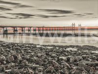 Bridge at Dusk Wall Mural