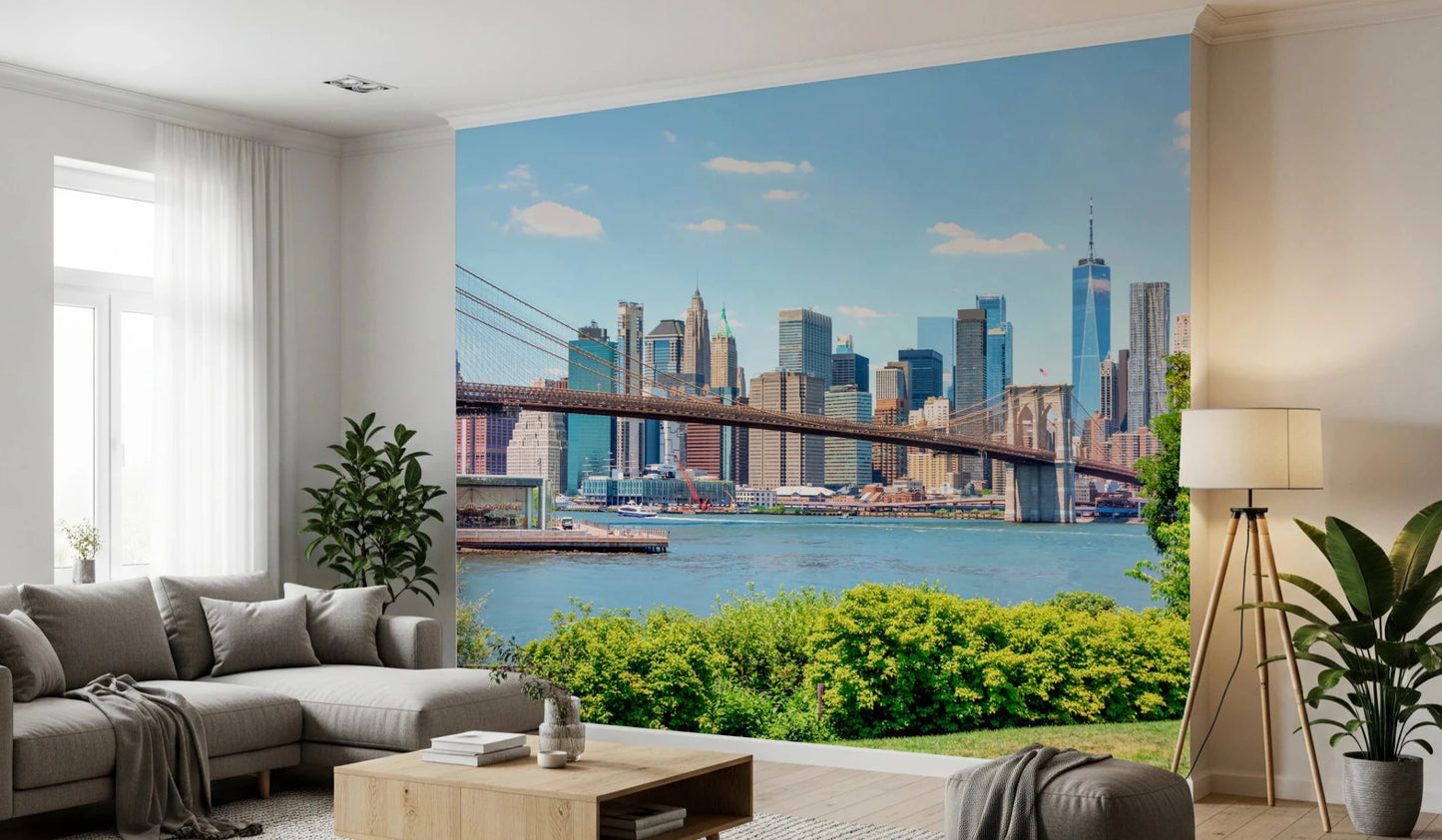 Bridge to Manhattan Wall Mural