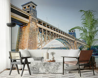Britannia Bridge View Wall Mural