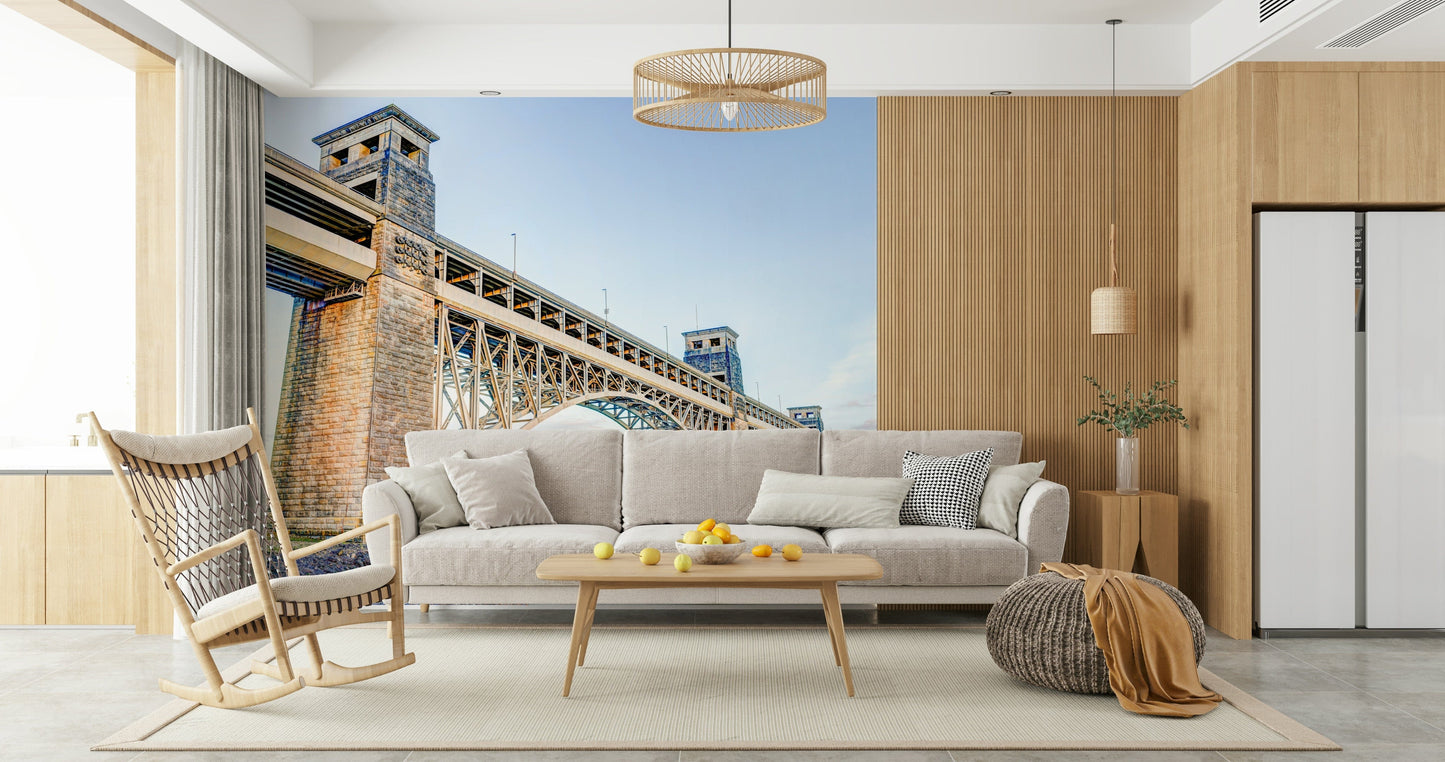 Britannia Bridge View Wall Mural