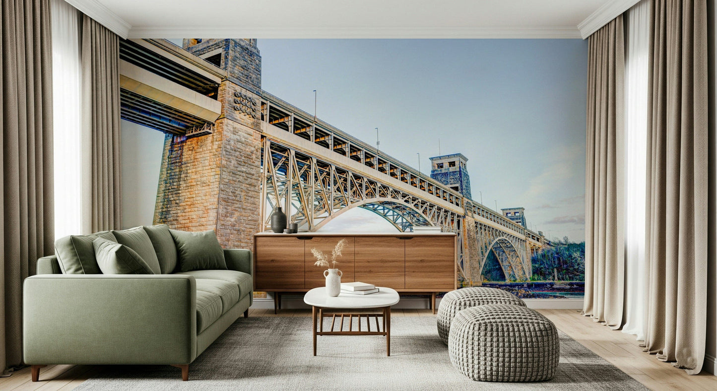 Britannia Bridge View Wall Mural
