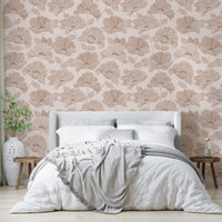 A close-up of the textured, floral pattern.

