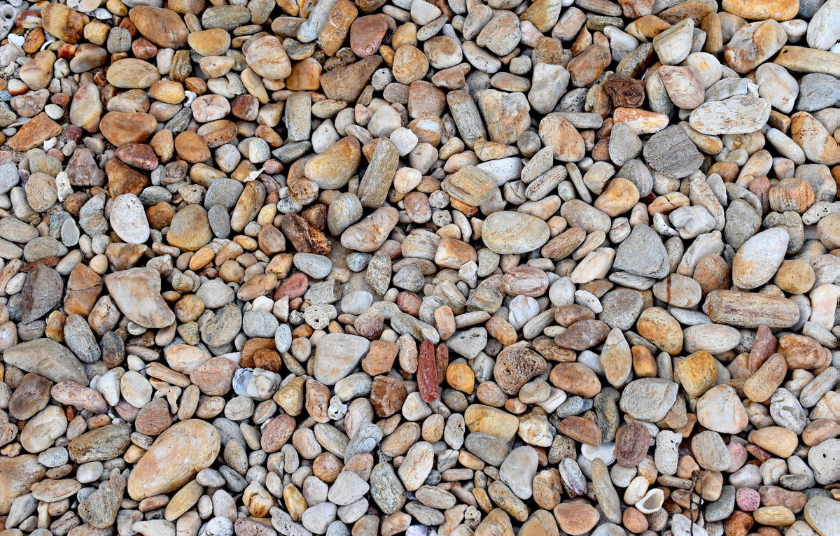 Decorative Pebble Stone Wallpaper Mural in your room
