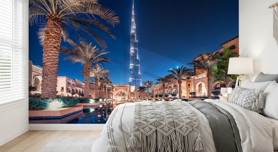 Burj Reflection Wall Mural