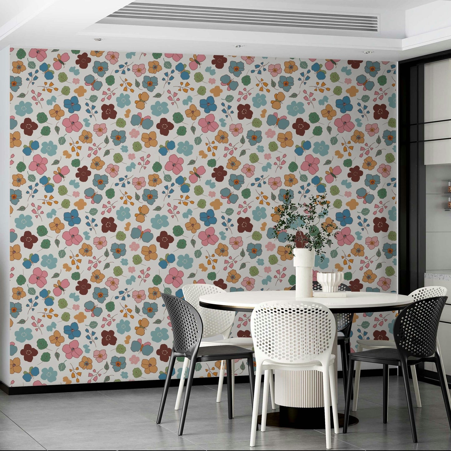Suitable for a cheerful, nature-themed, or whimsical interior.
