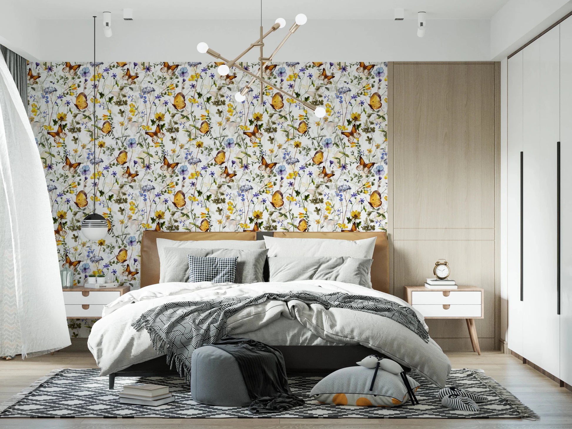 Butterfly Meadow By Uta Naumann Wallpaper⁠
