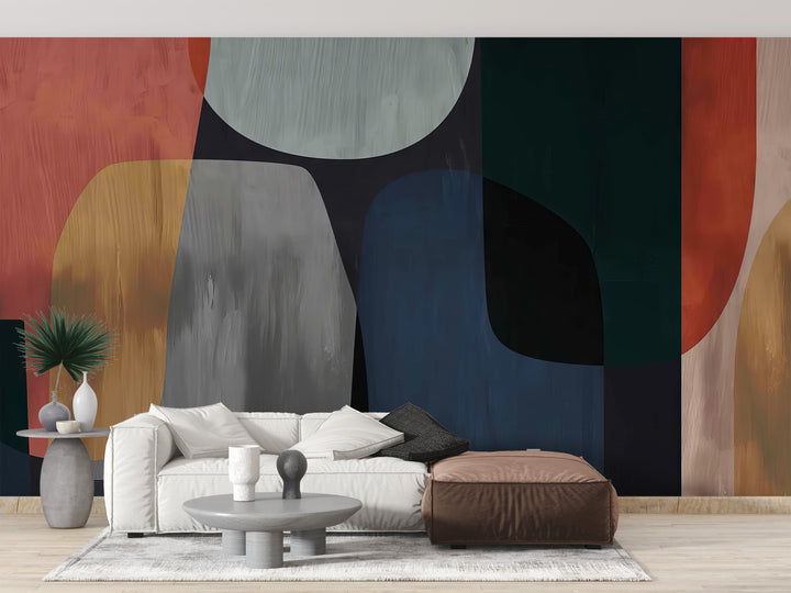 Watercolor Abstract Wallpaper Mural