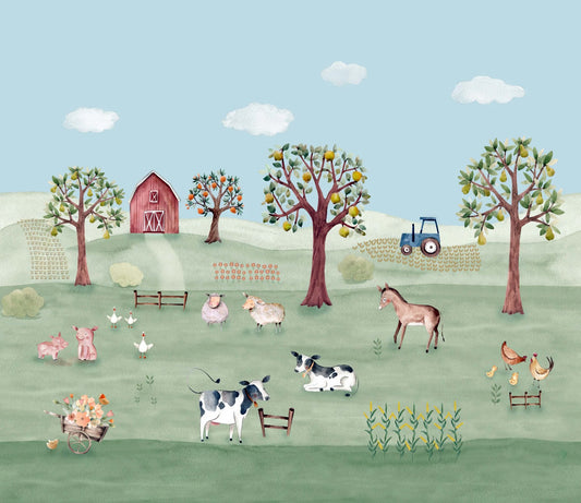Country Charm Wall Mural