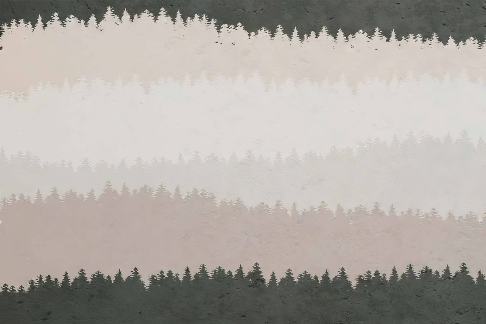 Shaded Timber Illusion Wall Mural