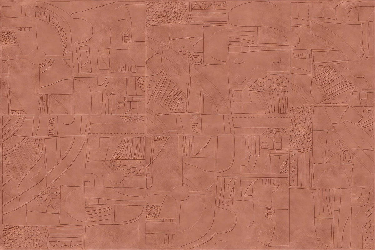 Mystic Terracotta Wall Mural