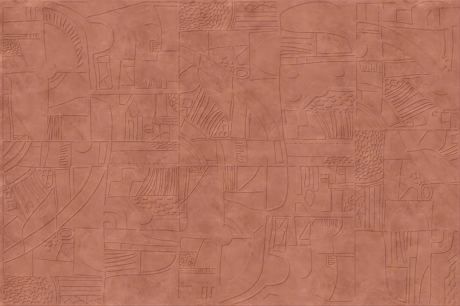 Mystic Terracotta Wall Mural