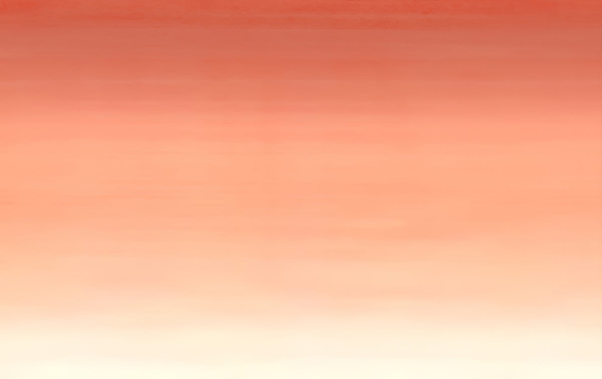 Peach Ombre Wall Mural in your room