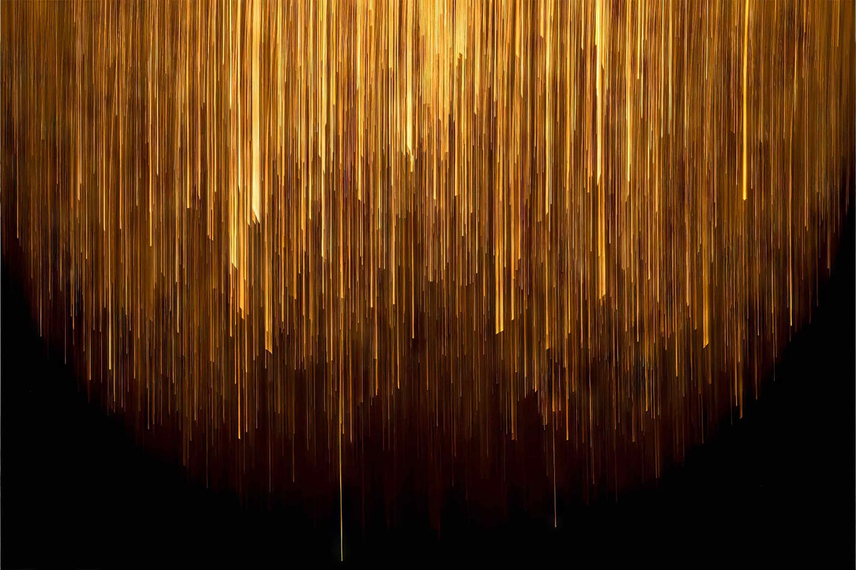 Luxury Gold 3D Wall Mural in your room