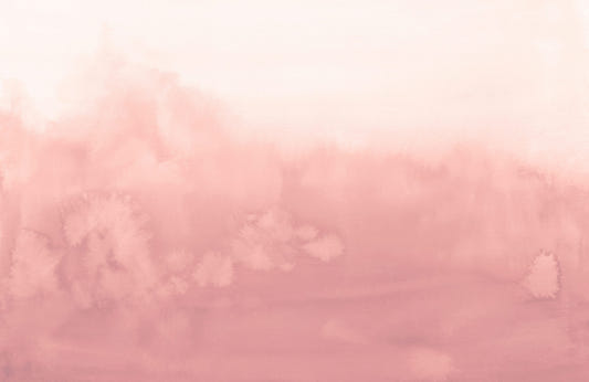 Pink Watercolor Ombre Wall Mural