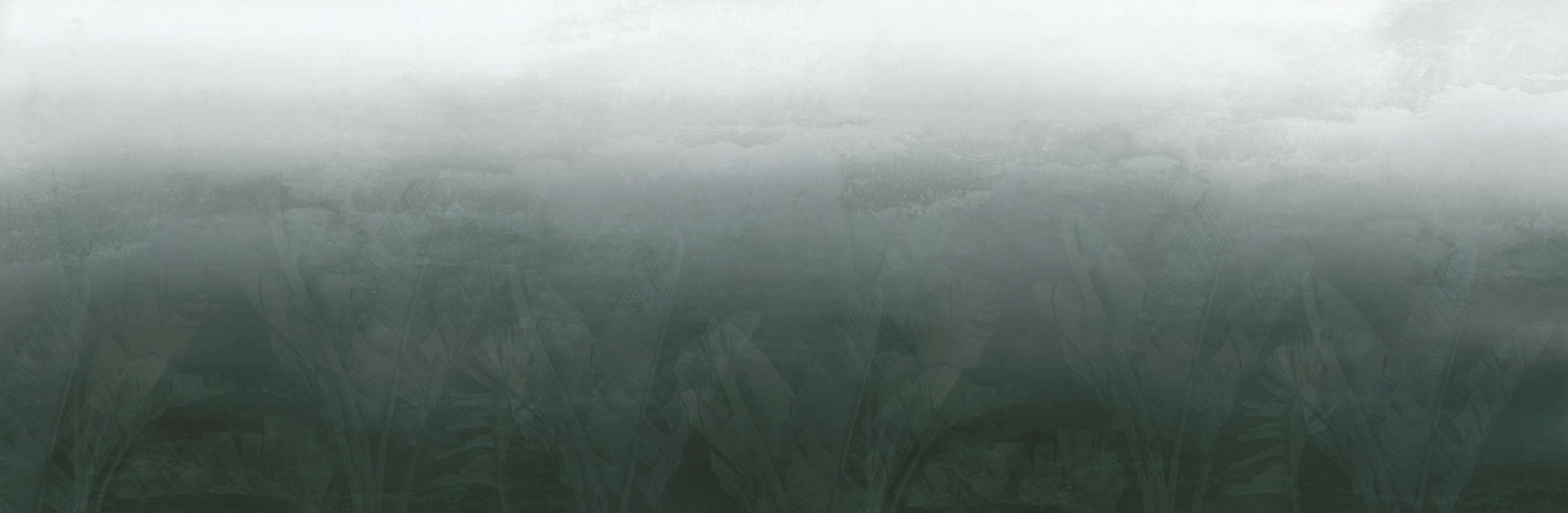 Emerald Forest Ombre Wall Mural in your room — zoomed