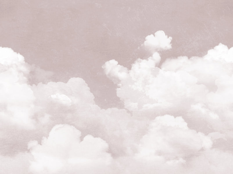Pink Clouds Wall Mural