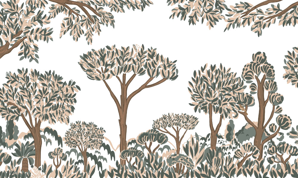 Tropical Tree Wall Mural